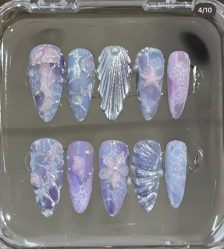 Glossy Strawberry 3D Sweet Playful Pink Red Press On Nails