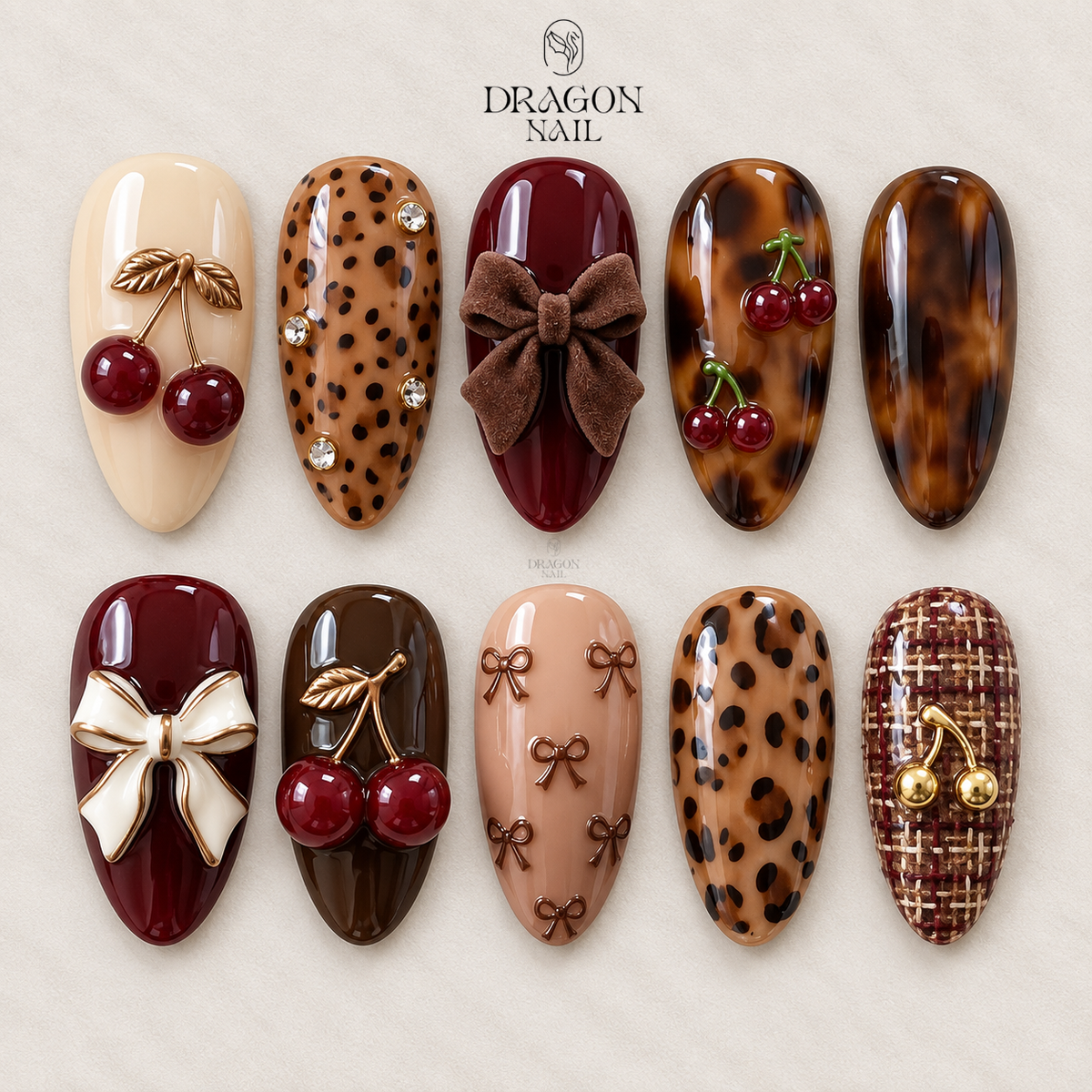 Cozy Festive Autumn Press On Nails