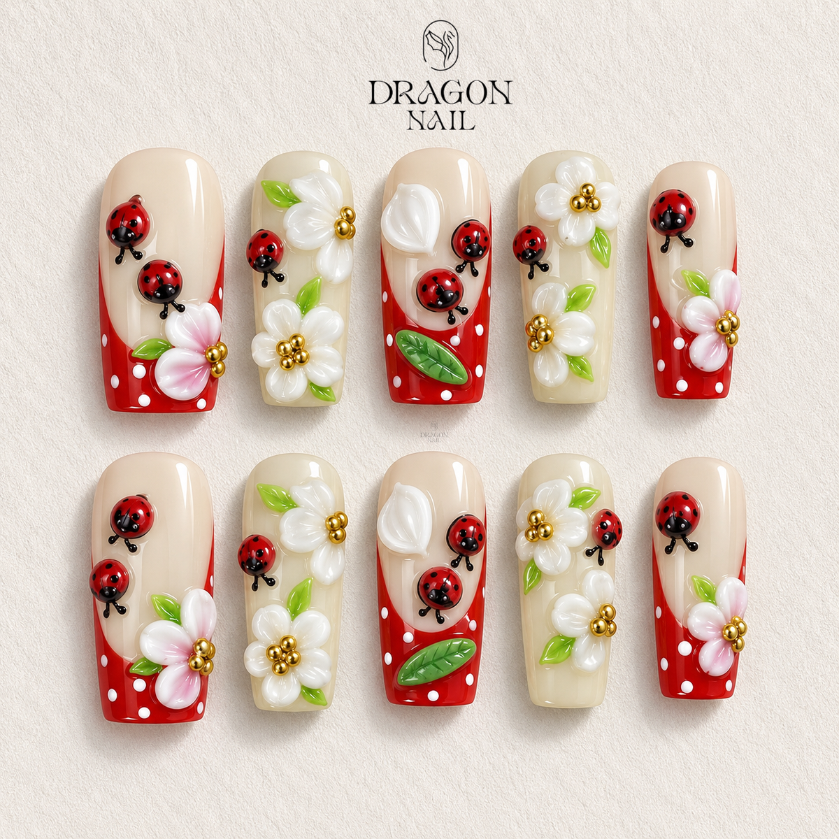 Colorful Fruit Fresh Summer Cute Press On Nails