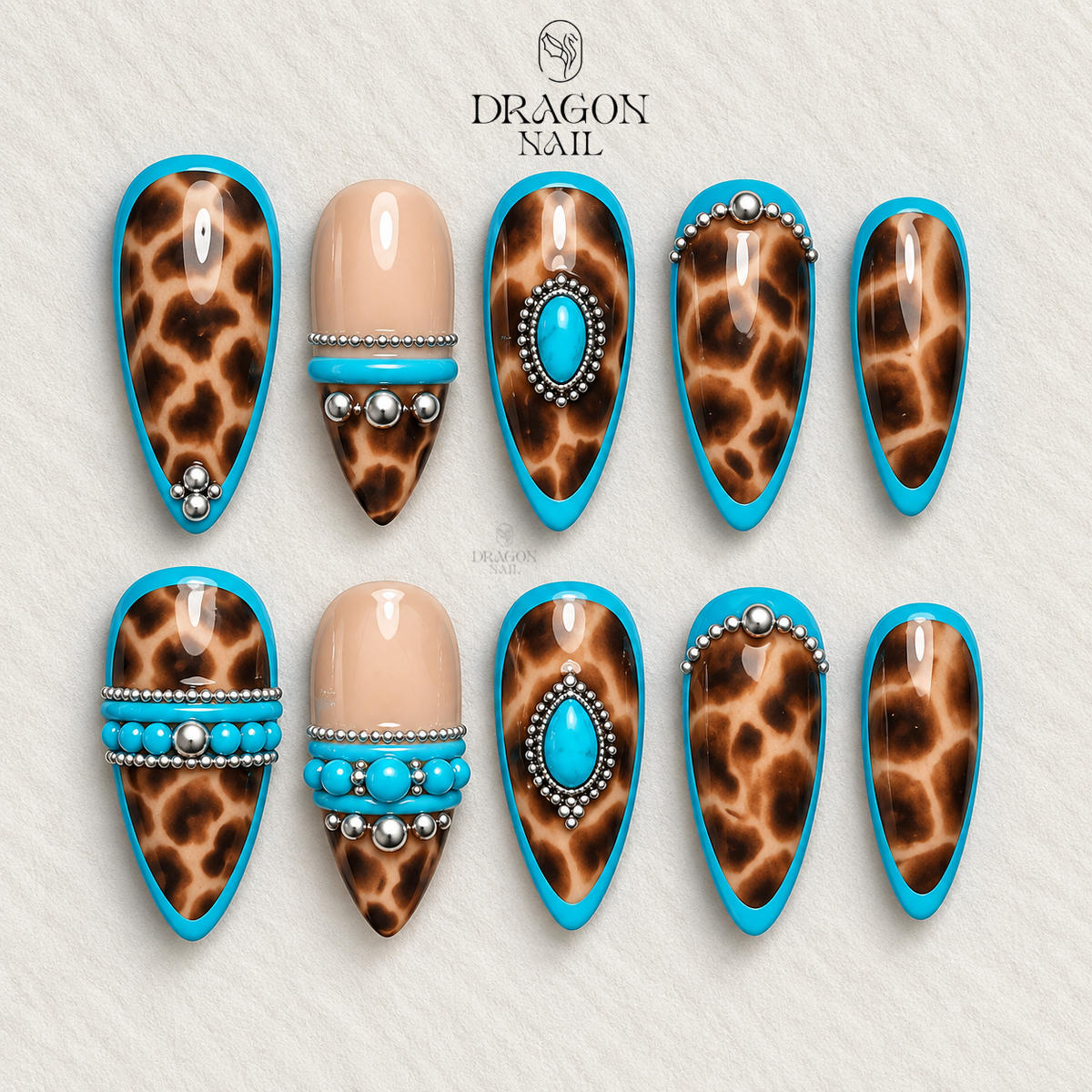 Festive Winter Wishes Press On Nails