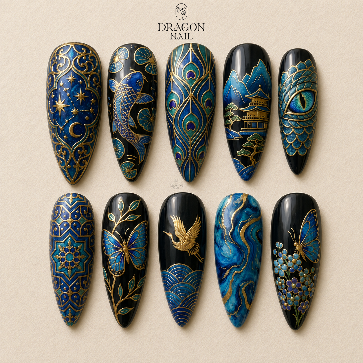 Enchanted Fairytale Gothic Press On Nails
