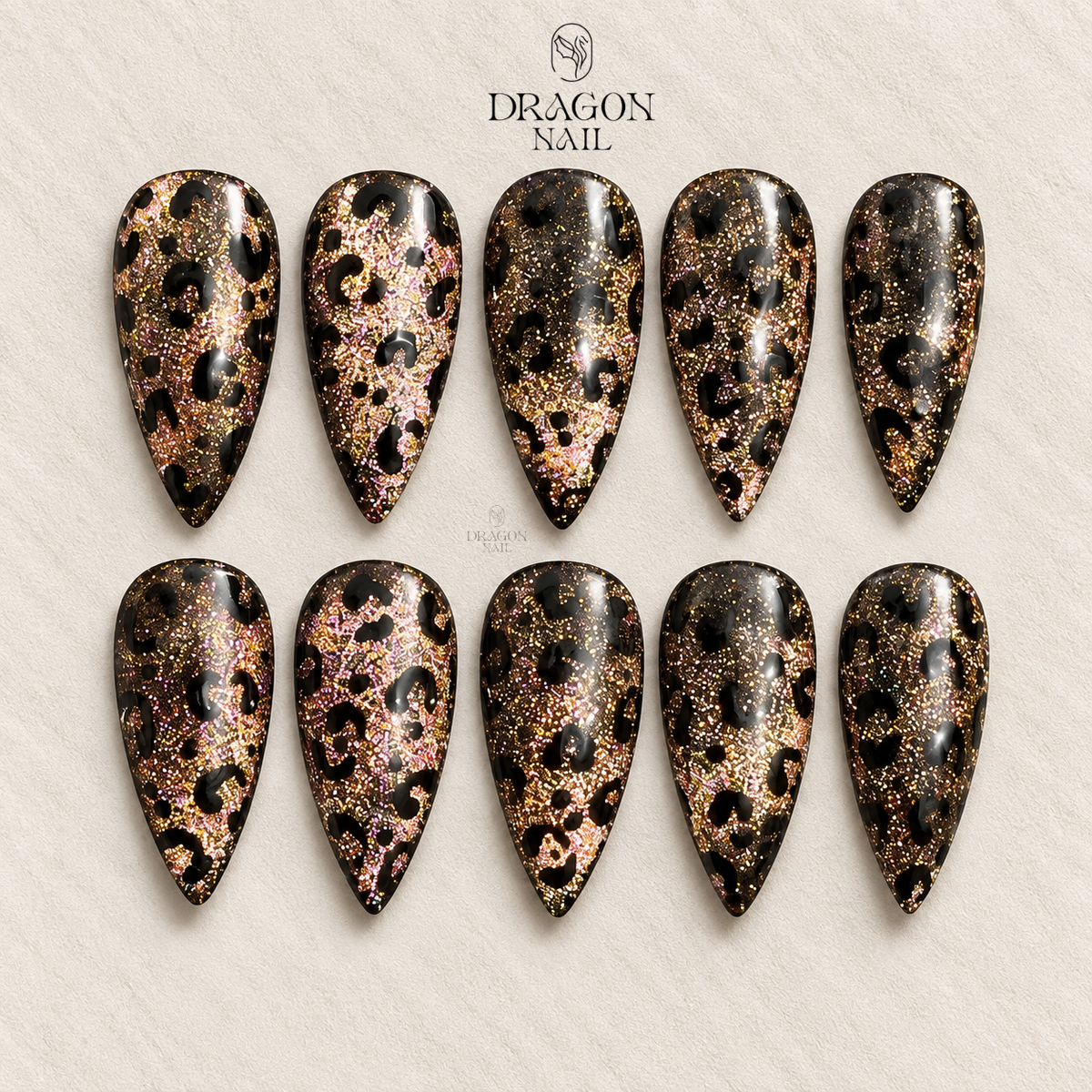 Joyful Holiday Harmony Press On Nails