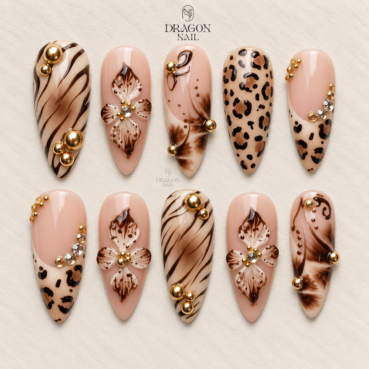Magical Winter Journey Press On Nails