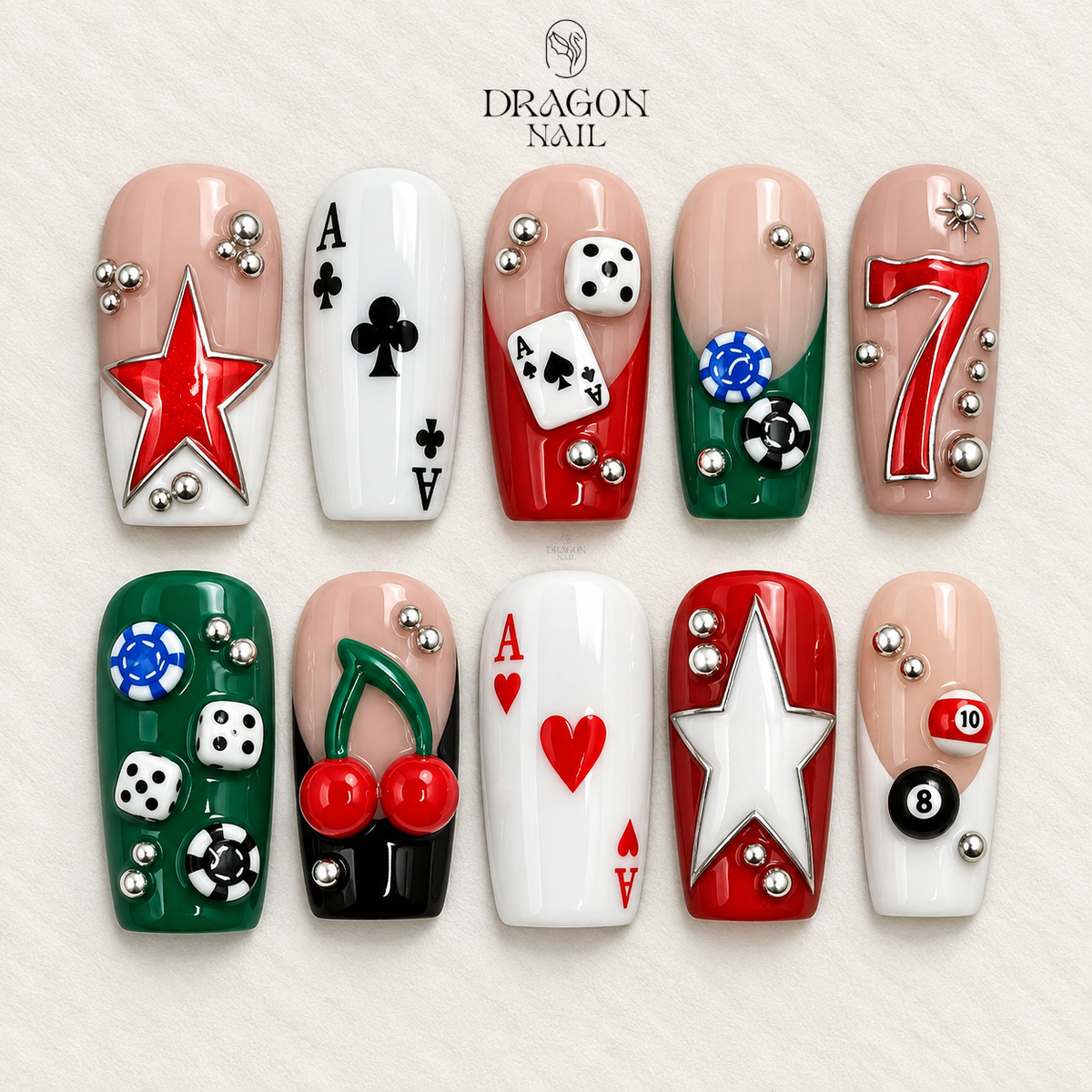 Magical Dark Fantasy Press On Nails