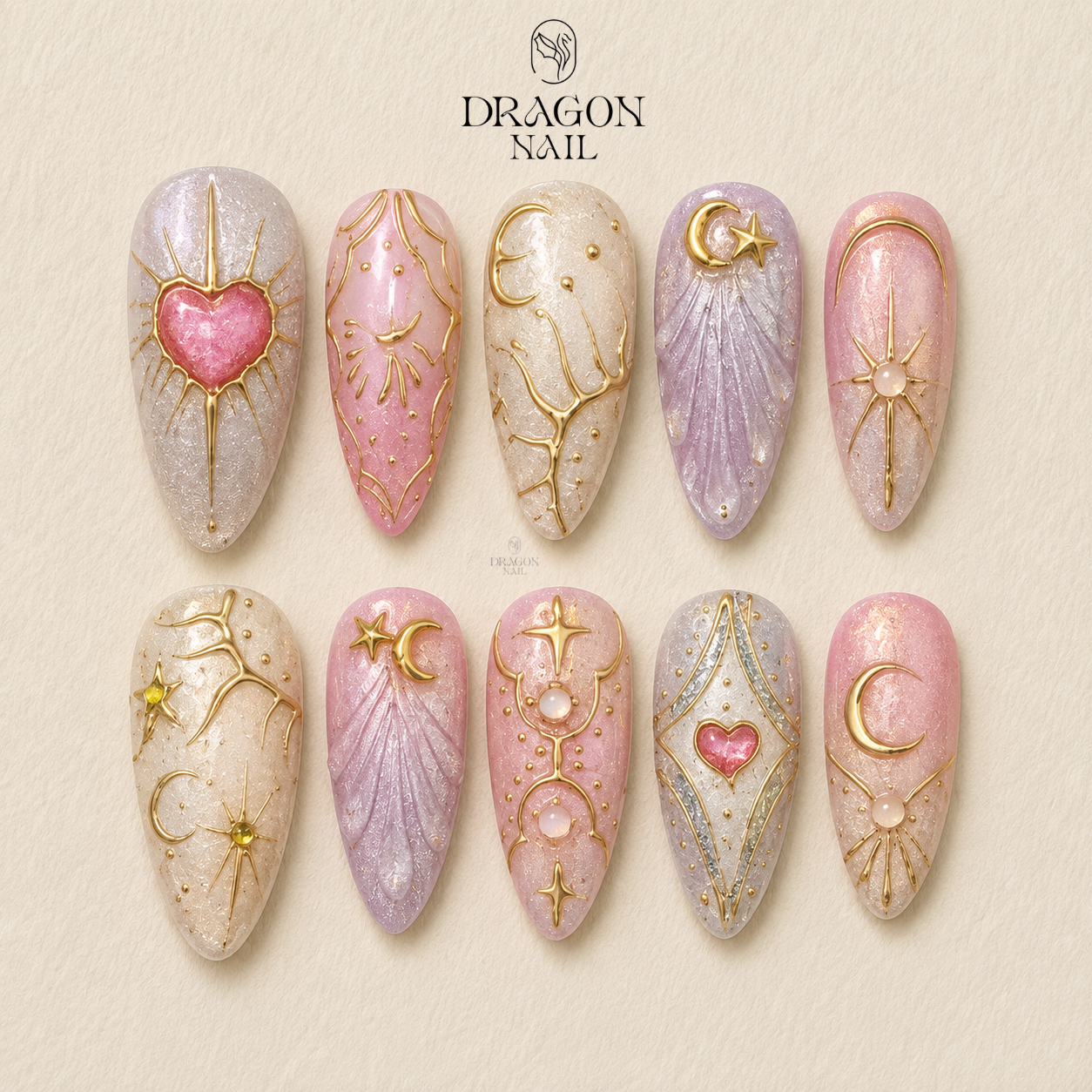 Minimal Glossy Gel Elegant Custom Press On Nails