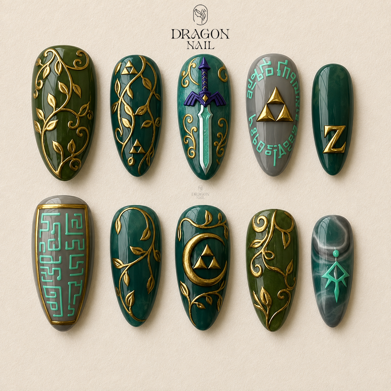 Mystic Forest Adventure Press On Nails