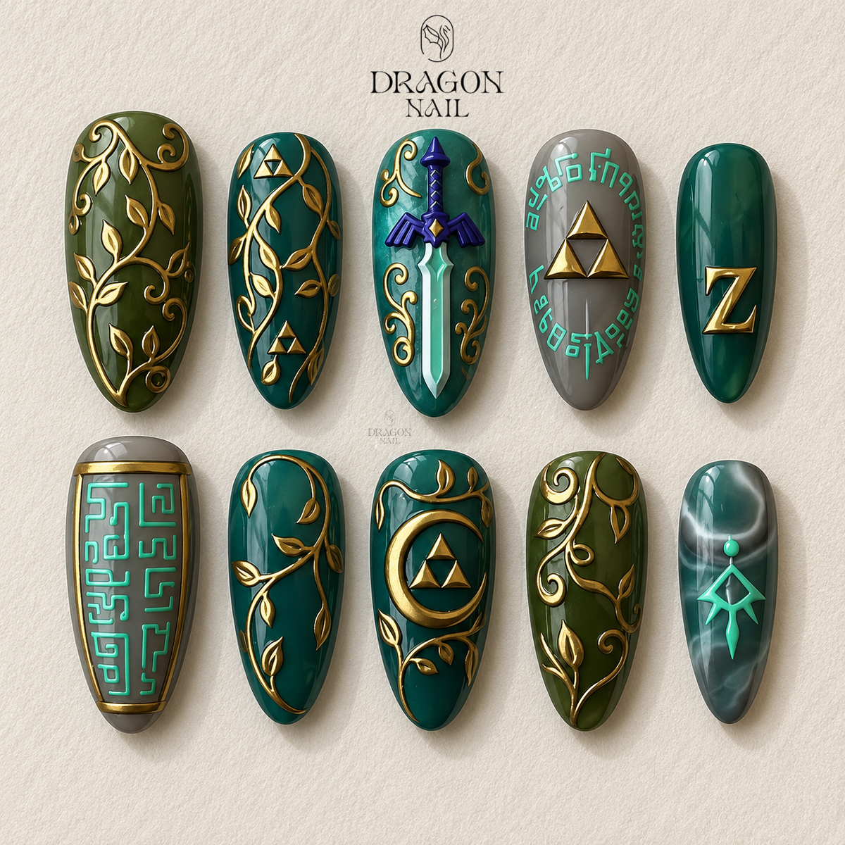 Mystic Forest Adventure Press On Nails