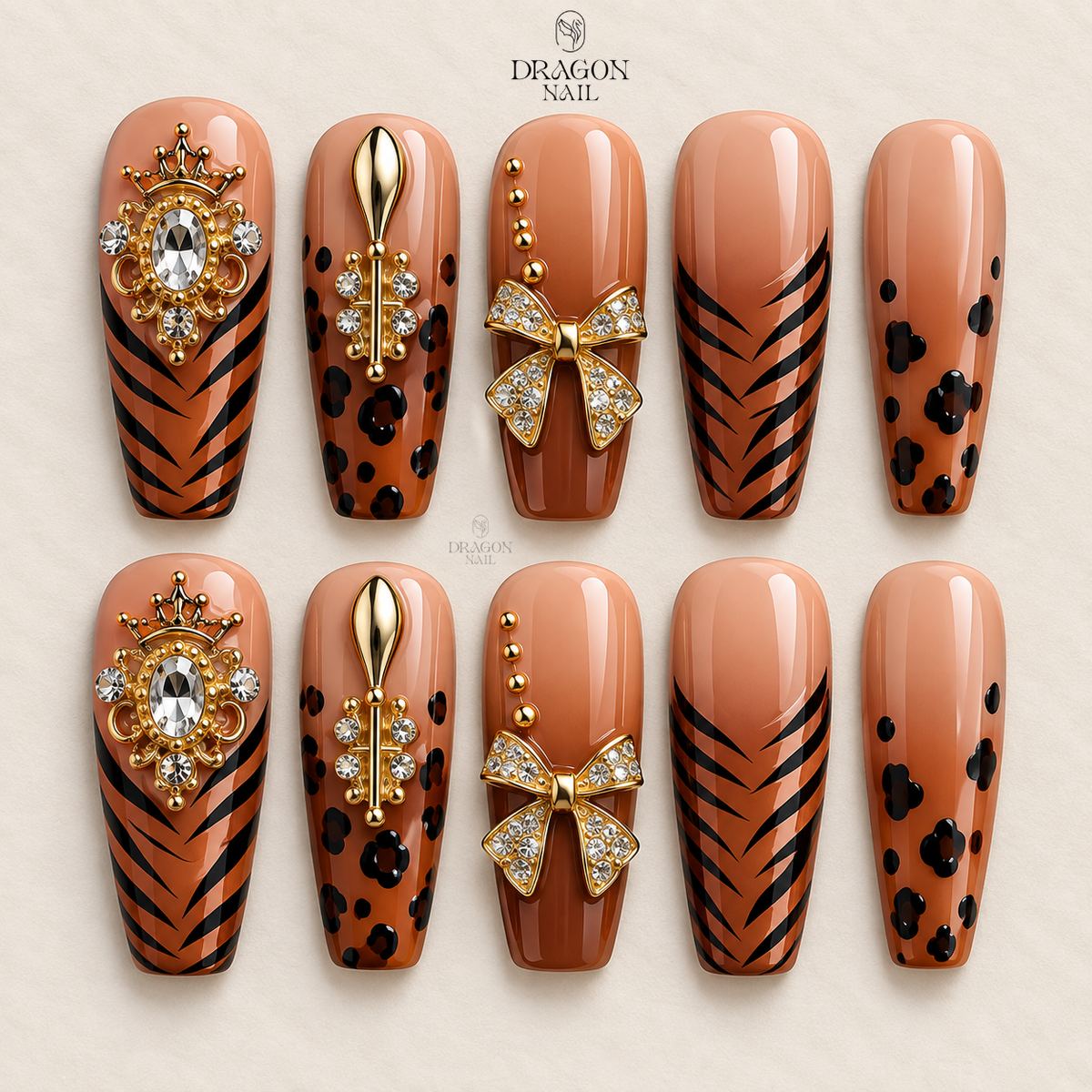 Pearl Glow Luxury Press On Nails