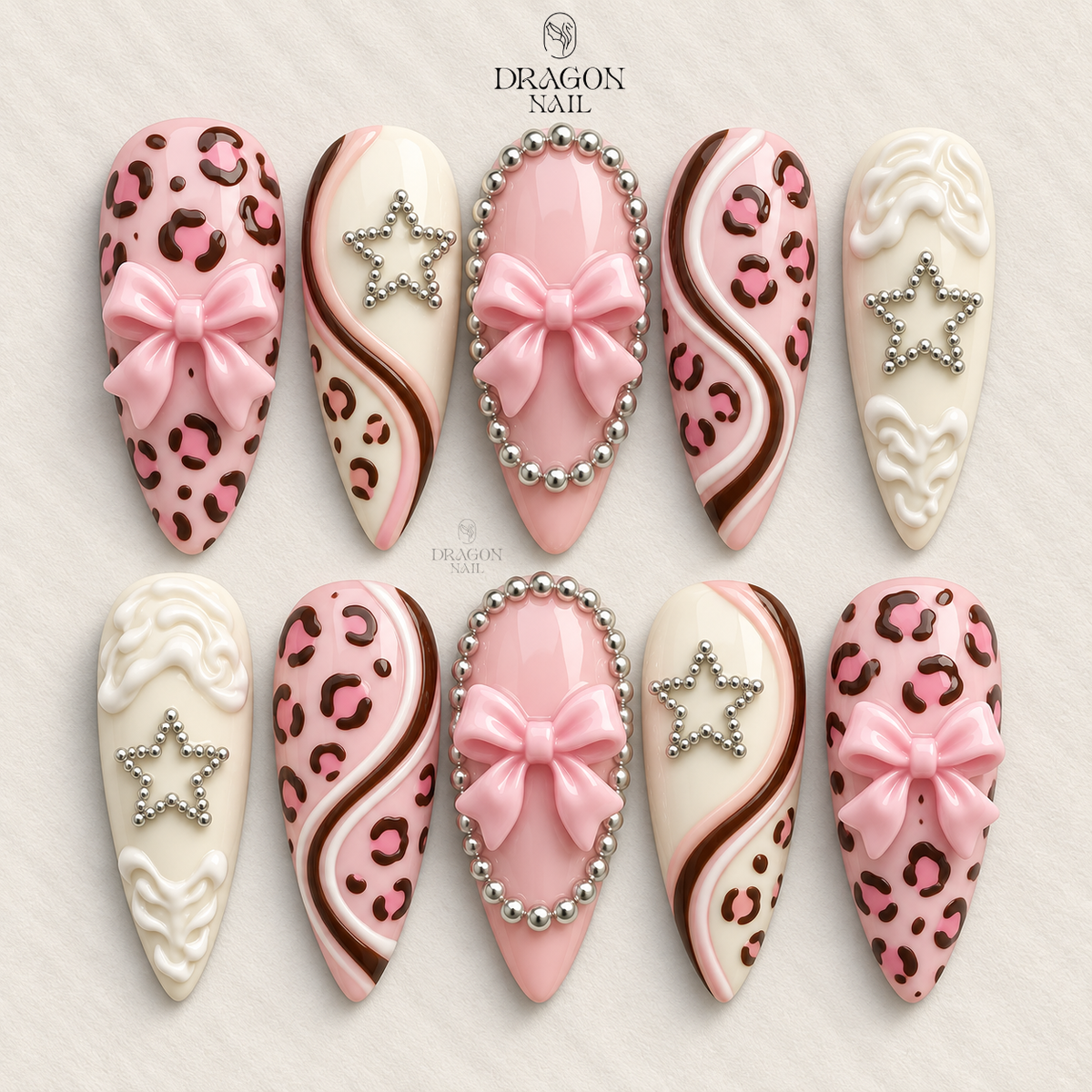 Elegant Winter Celebration Press On Nails