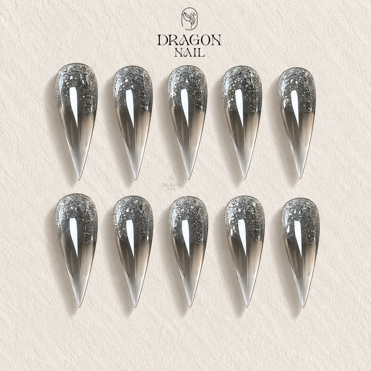 Short Stiletto Werewolf Claw Press On Nails