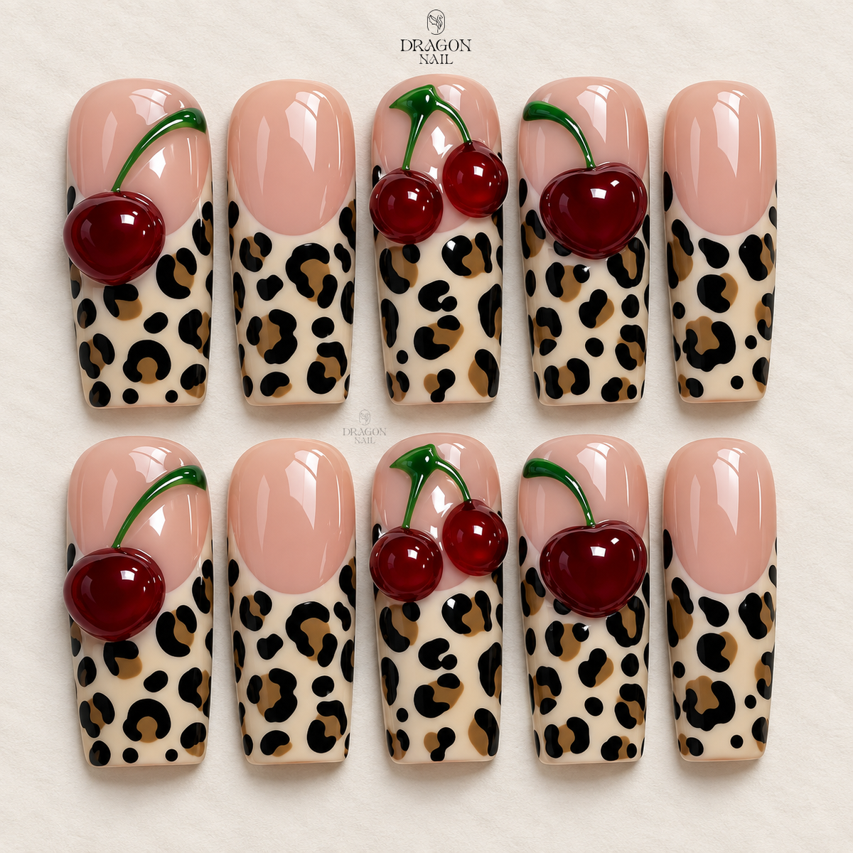Sweet Festive Delight Press On Nails