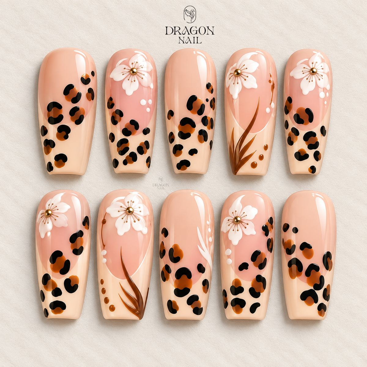 Whimsical Winter Fairytale Press On Nails