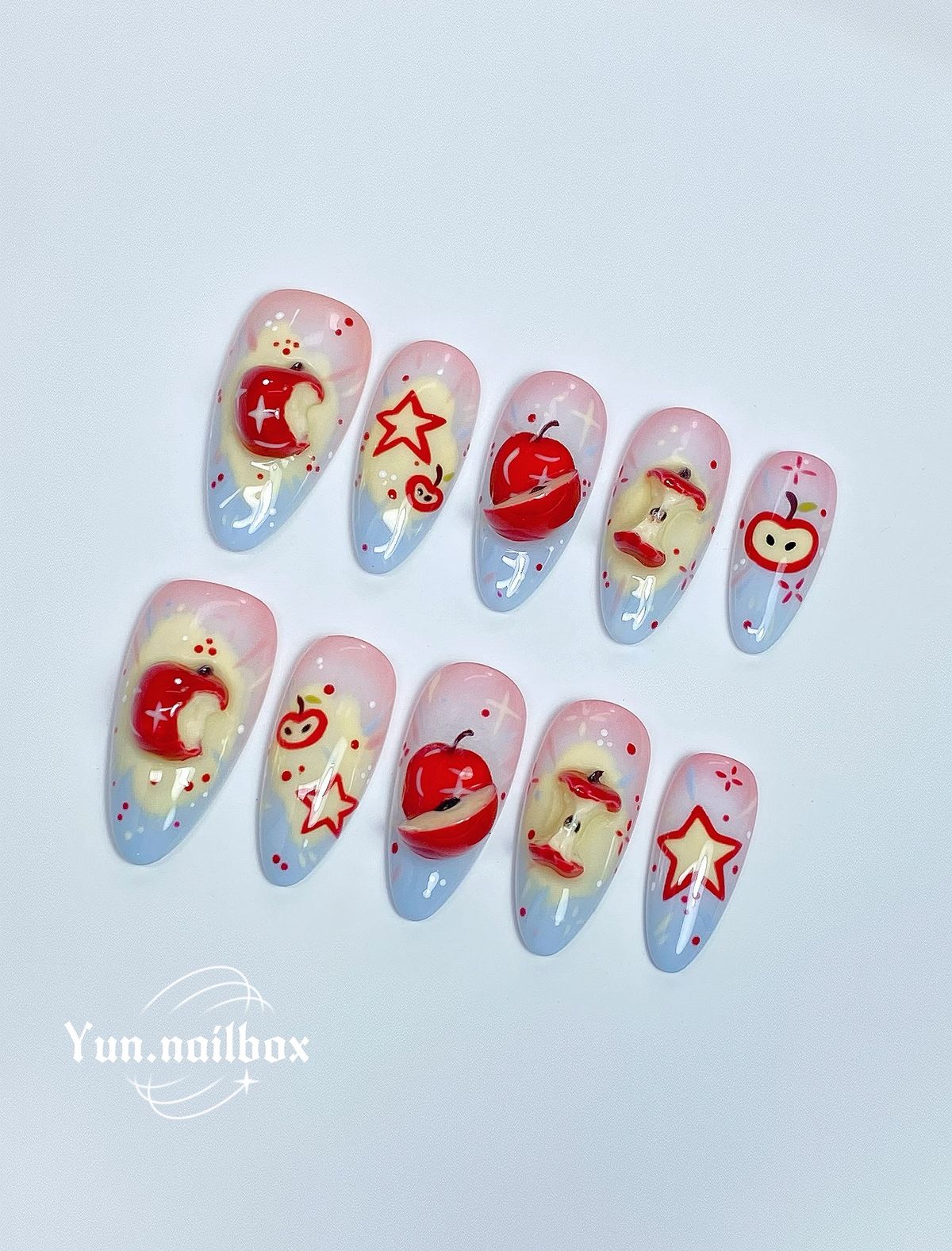 Futuristic Chrome Metallic Cyber Edge Press On Nails