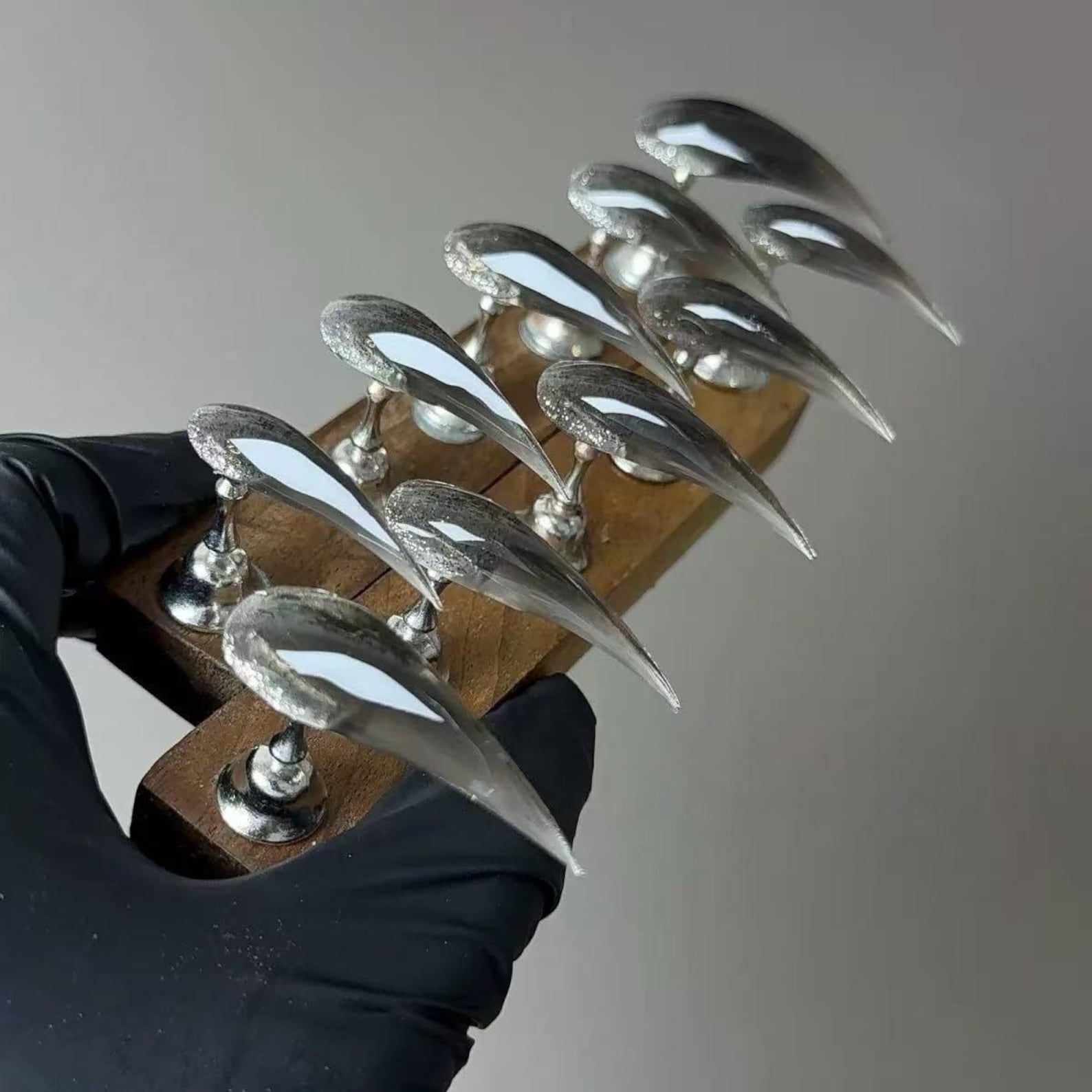 Short Stiletto Werewolf Claw Press On Nails
