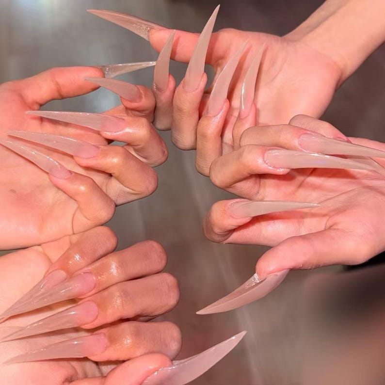Extra Long Fierce Talon Press On Nails