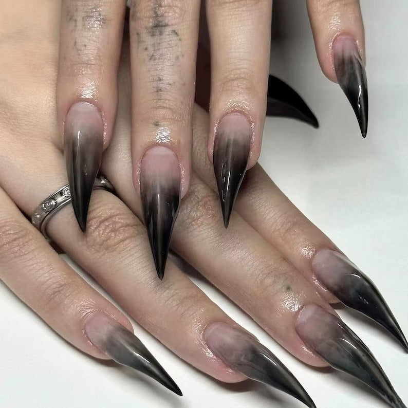 Dark Night Talon Claw Press On Nails