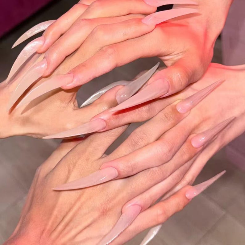 Extra Long Fierce Talon Press On Nails