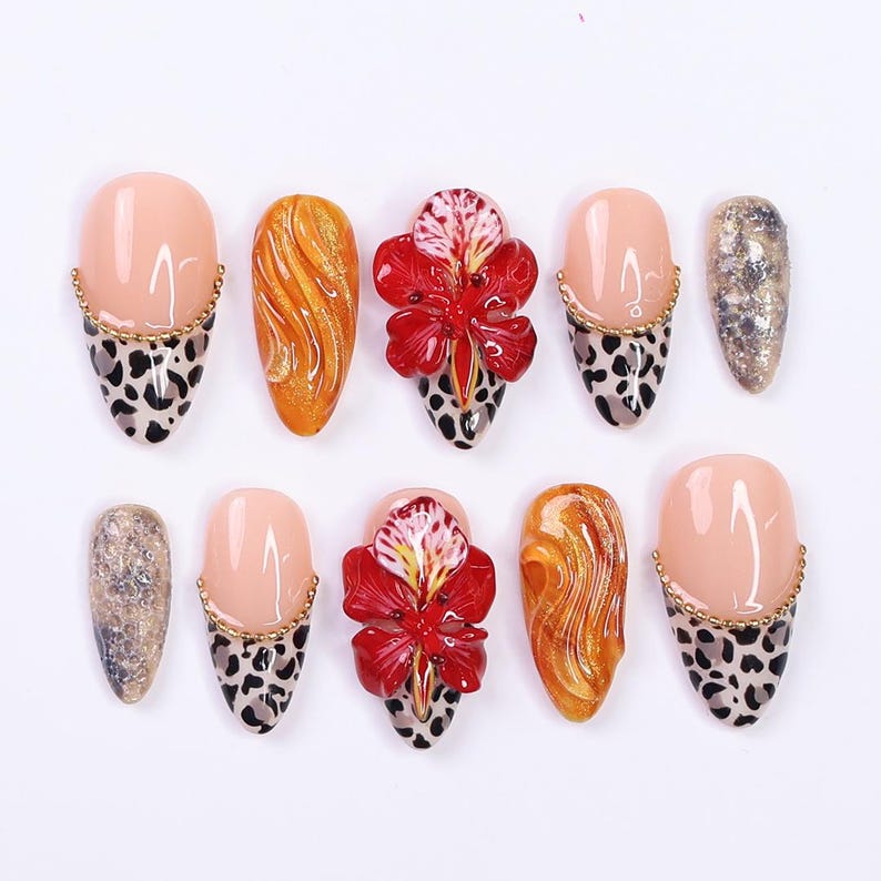 Dark Gothic Haunted Press On Nails