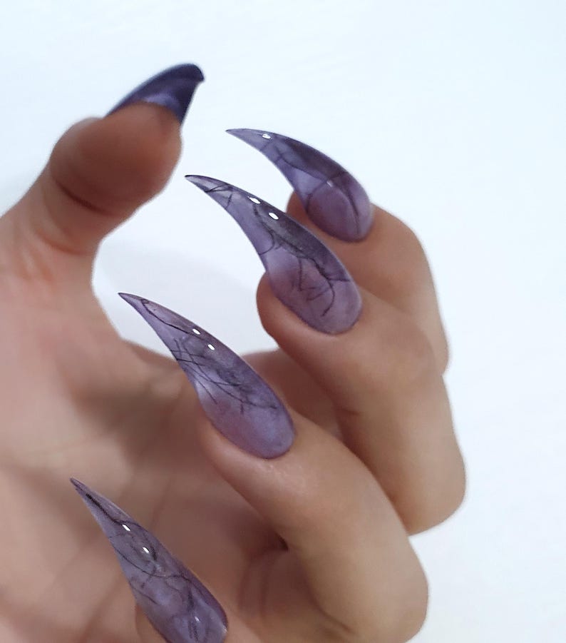 Witchy Claw Dark Gothic Edge Press On Nails