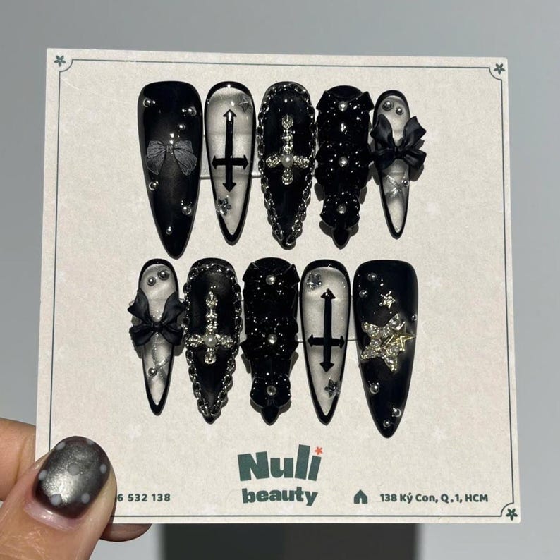 Ethereal Fairy Garden Press On Nails