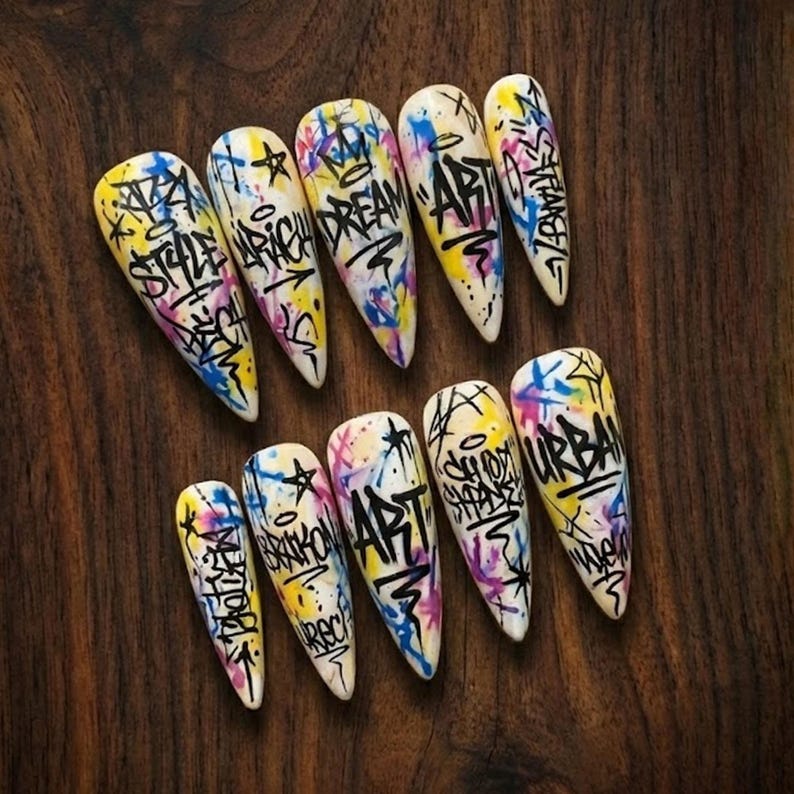 Luxurious Enchanted Gothic Press On Nails