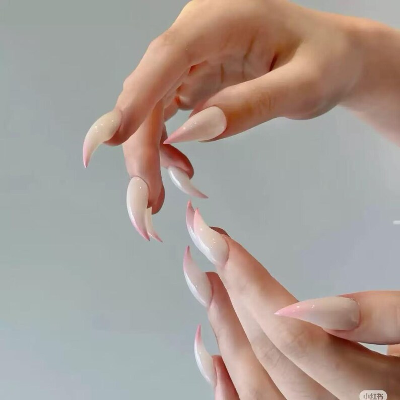 Elegant Feral 3D Claw Press On Nails