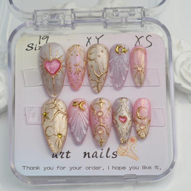 Minimal Glossy Gel Elegant Custom Press On Nails