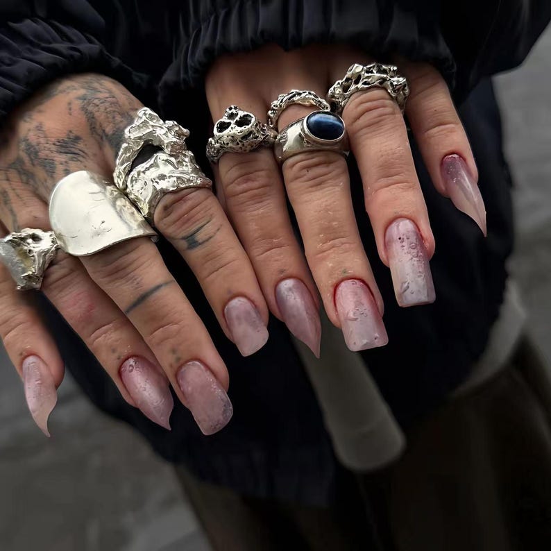 Luxury 3D Dark Claw Press On Nails