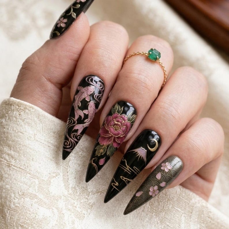 Majestic Mythic Elegance Press On Nails