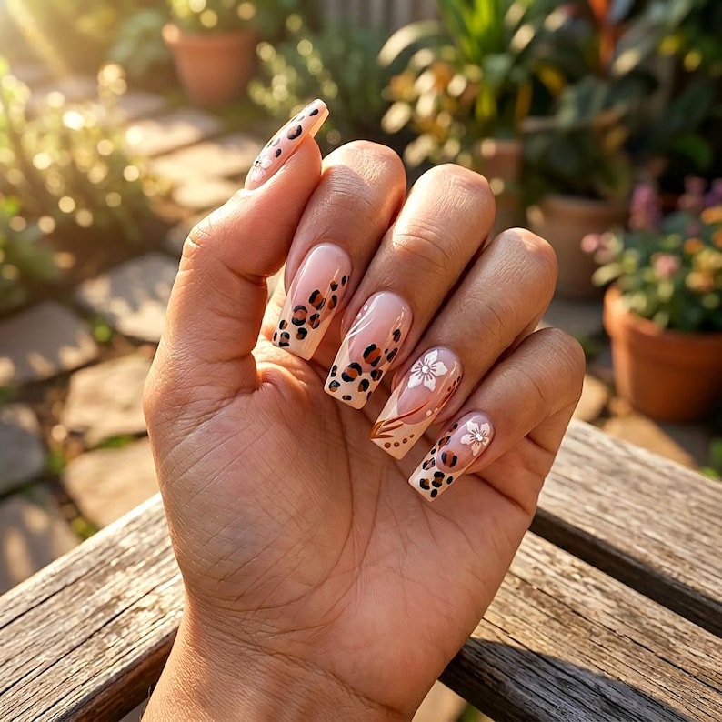 Whimsical Winter Fairytale Press On Nails