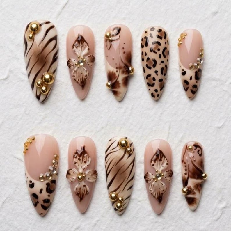 Magical Winter Journey Press On Nails
