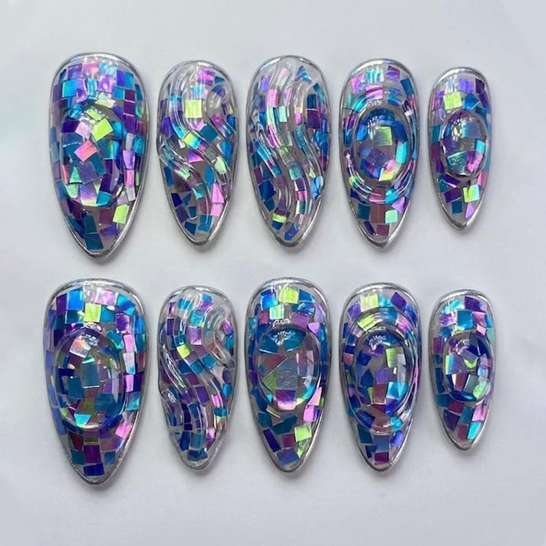 Luxurious Enchanted Gothic Press On Nails