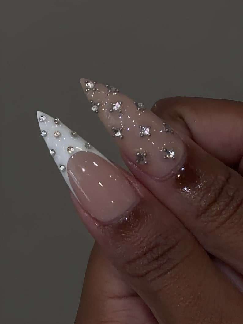 Dark Gothic Spiderweb Press On Nails