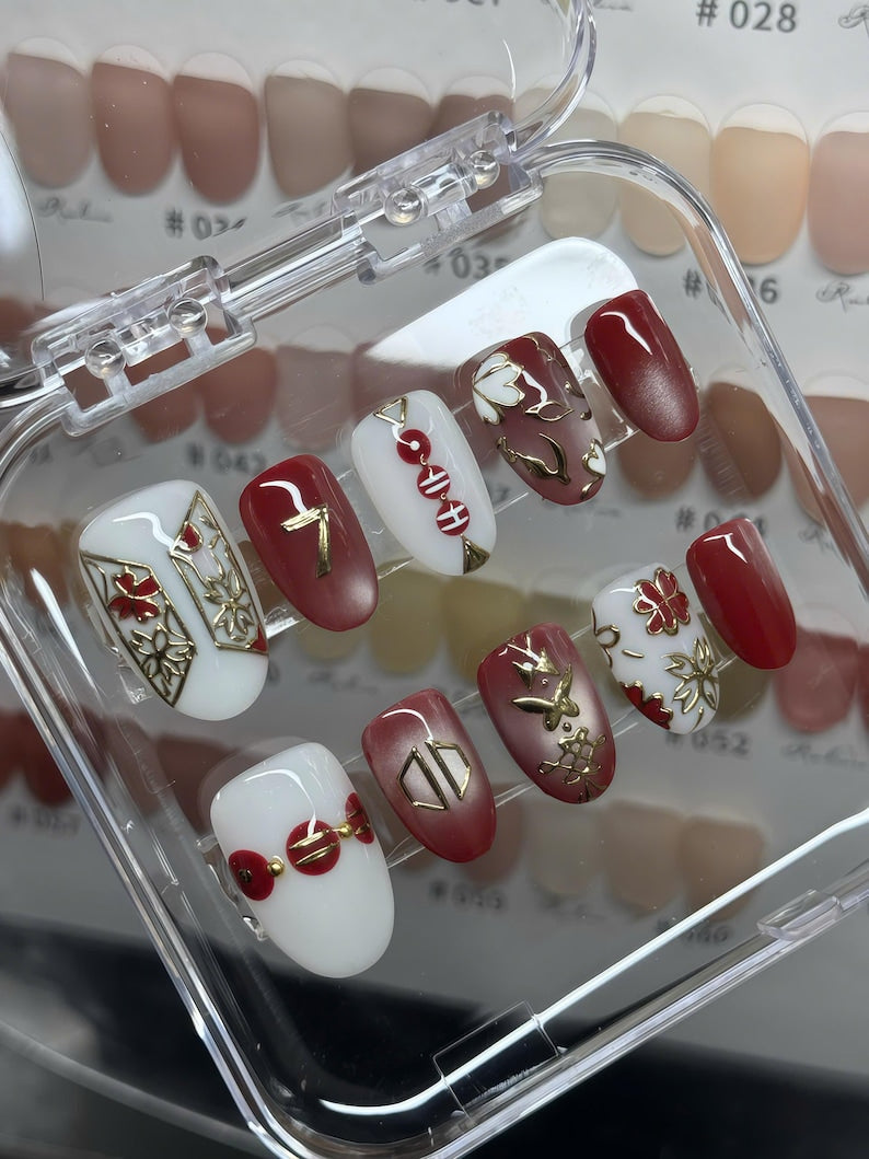 Purple Street Pop Concert Press On Nails