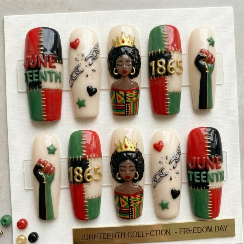 Cultural Heritage Celebration Press On Nails