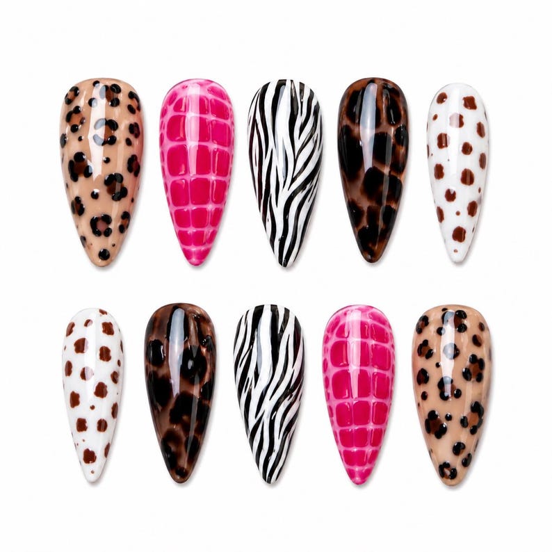 Luxury Ivory Bloom Press On Nails