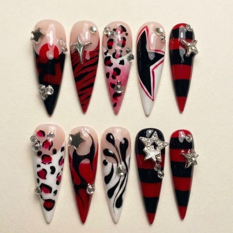 Cozy Autumn Pumpkin Press On Nails