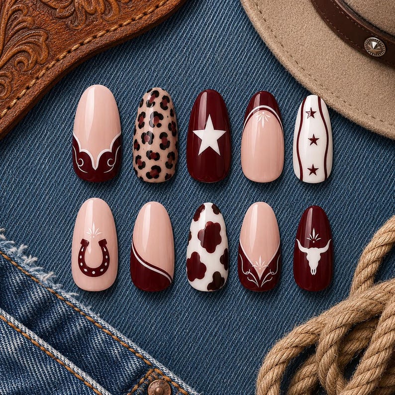 Botanical Chic Press On Nails