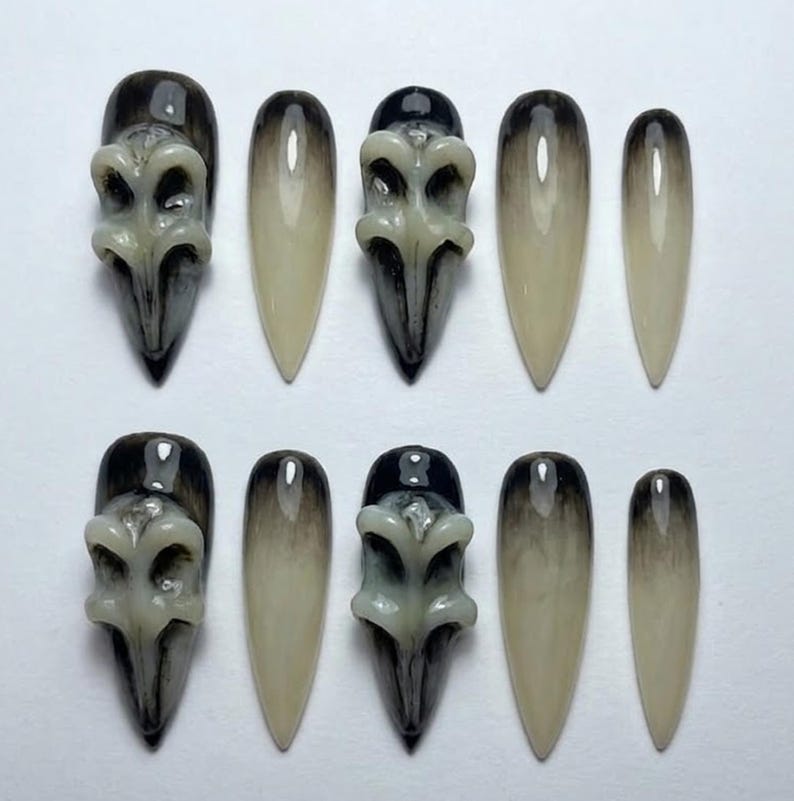 Obsidian Luxury Press On Nails