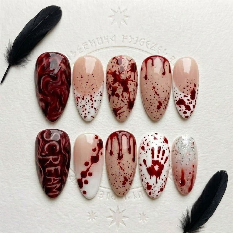 3D Sculptural Bangle Press On Nails